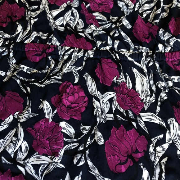 Banana Republic Floral Print Faux Wrap Dress - Picture 3 of 5